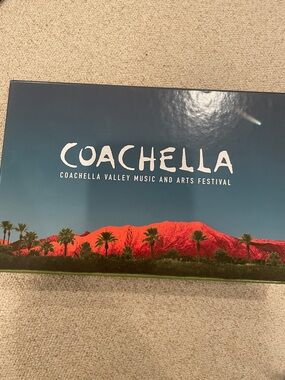 Coachella Festival box (no tickets )